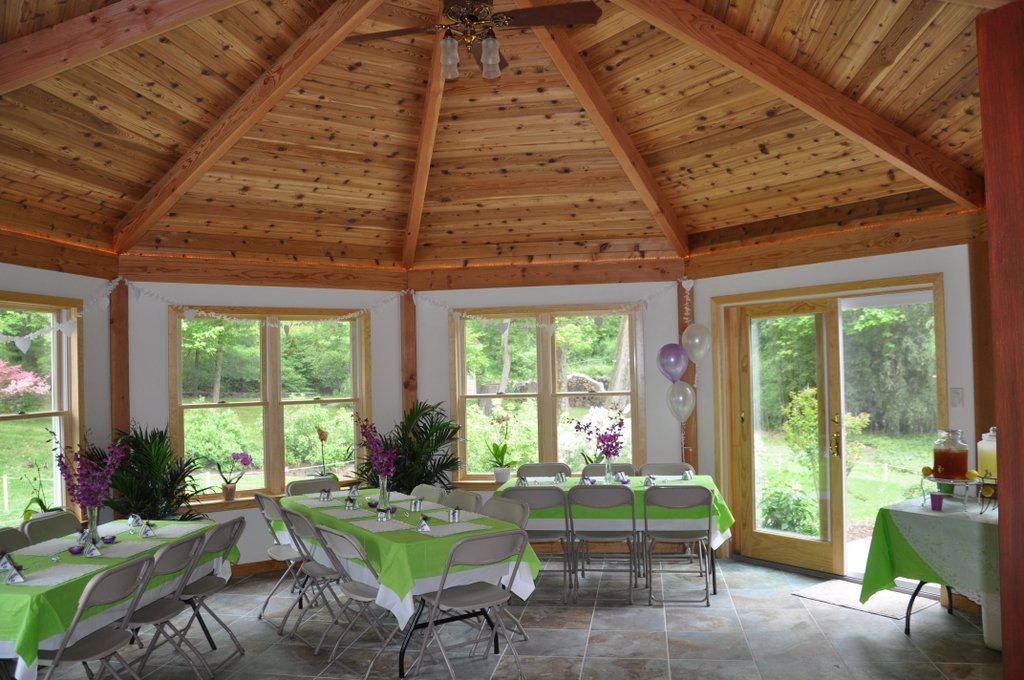 Custom Conservatory Addition (3601) Habitat Post and Beam