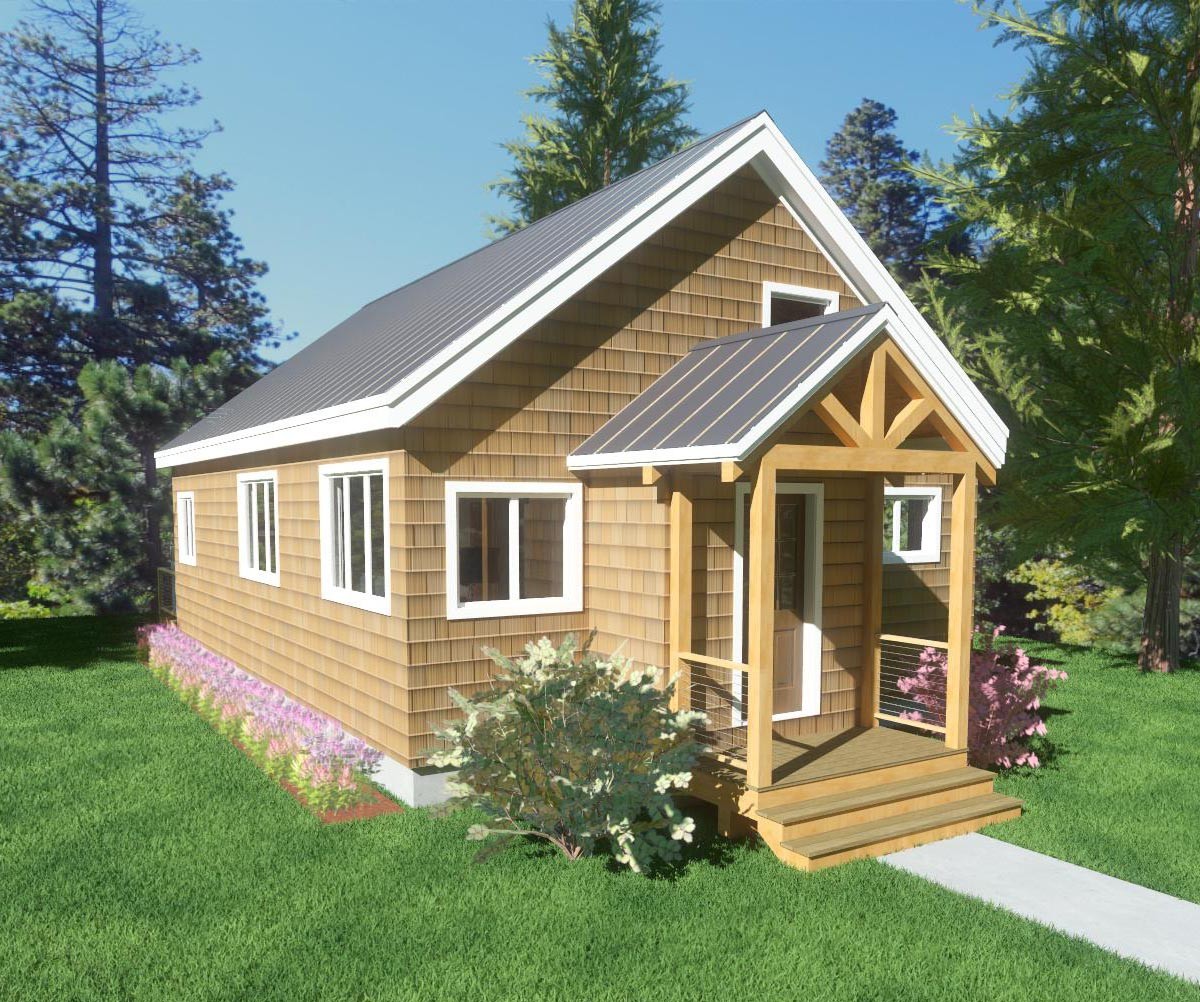 Custom Home (4086) - Habitat Post and Beam